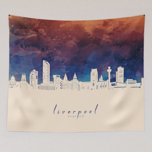 Item preview, liverpool skyline designed and sold by BekimART2.