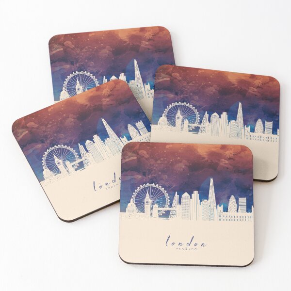 Item preview, london skyline designed and sold by BekimART2.