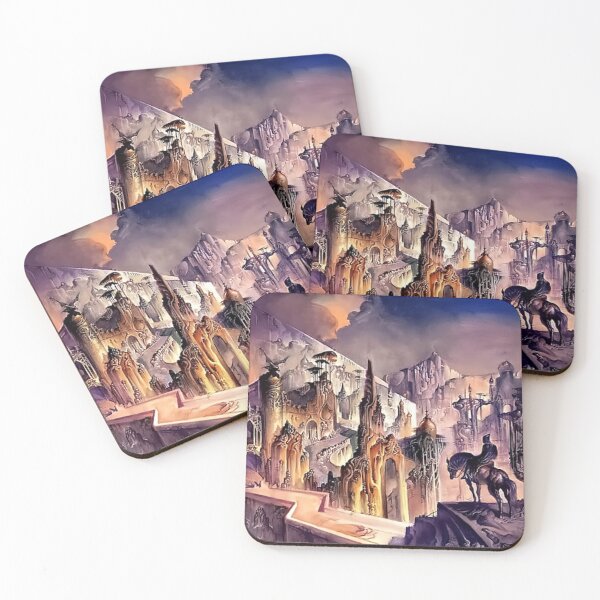 Item preview, Citadel of the Autarch - Vintage Sci-Fi  Art designed and sold by NinaJG007.