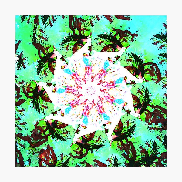 Item preview, STP Screen Transfer Process - 311 - Neural Net 1 5 Mandala designed and sold by WetdryvacRB01.