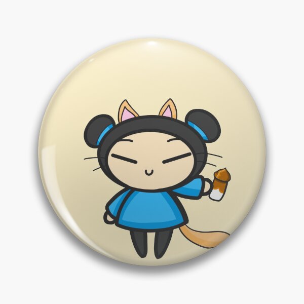 Item preview, Blue Dalgona Coffee Cat Pucca designed and sold by aishiiart.