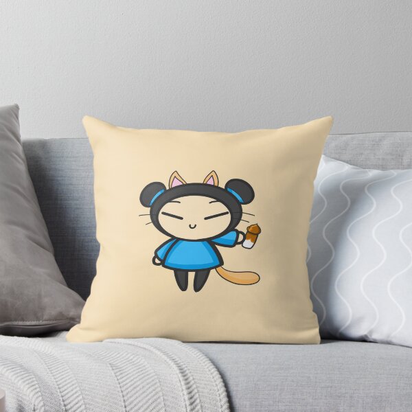 Item preview, Blue Dalgona Coffee Cat Pucca designed and sold by aishiiart.