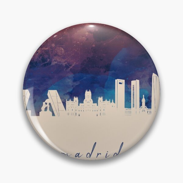 Artikelvorschau, Madrid Skyline entworfen und verkauft von BekimART2.