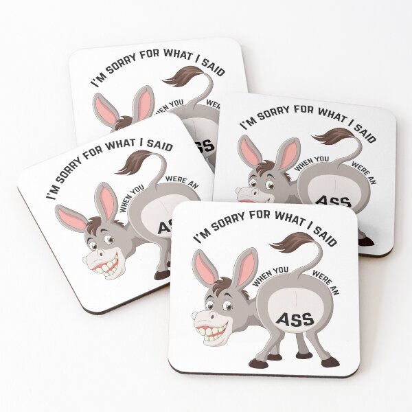 Item preview, You're an ass! designed and sold by SillyTees.