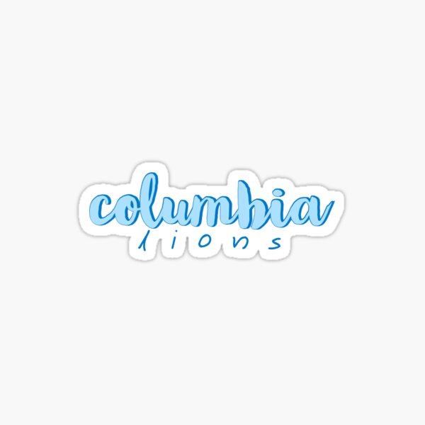 Columbia nickname Sticker
