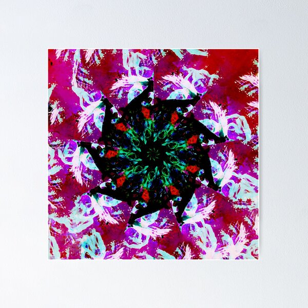 Item preview, STP Screen Transfer Process - 311 - Neural Net 1 6 Mandala designed and sold by WetdryvacRB01.