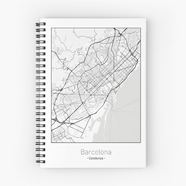 Item preview, Map of Barcelona designed and sold by Dr-julius.