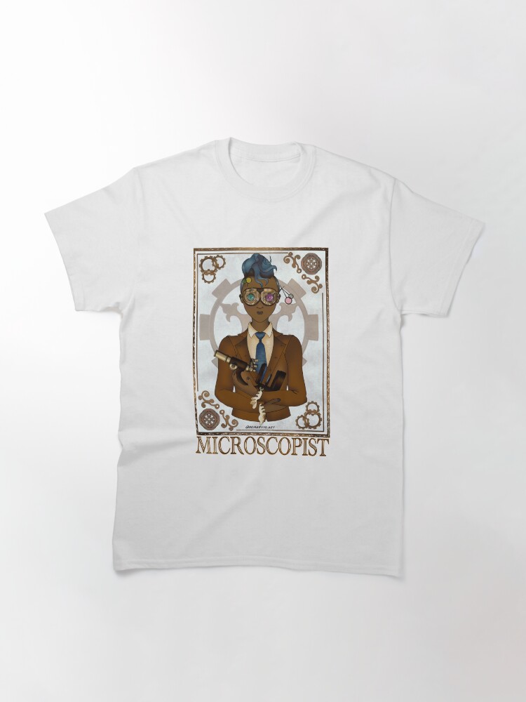 Alternate view of Microscopist (SteamPunk Art) Classic T-Shirt