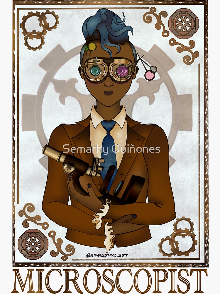 Microscopist (SteamPunk Art) by semarhy