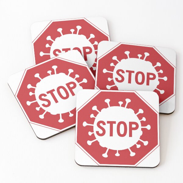 Item preview, Stop Sign Corona Virus designed and sold by andyjhunter.