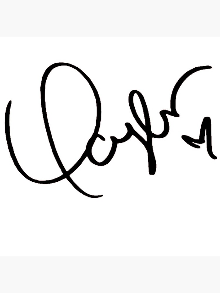 Подпись маркером