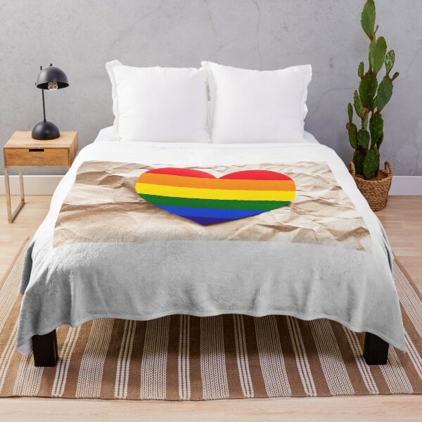 Artikelvorschau, LGBT Herz auf Bastelpapier entworfen und verkauft von vilma3000.