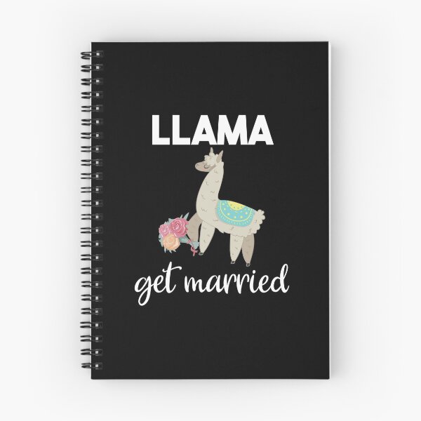 Item preview, Llama Get Married Animal Lover Wedding Gift Idea designed and sold by haselshirt.