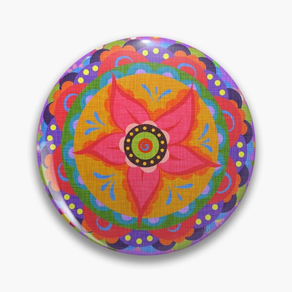Item preview, Large Flower Mandala | Beautiful Flowers by Cherie's Art(c)2020 designed and sold by CheriesArt.