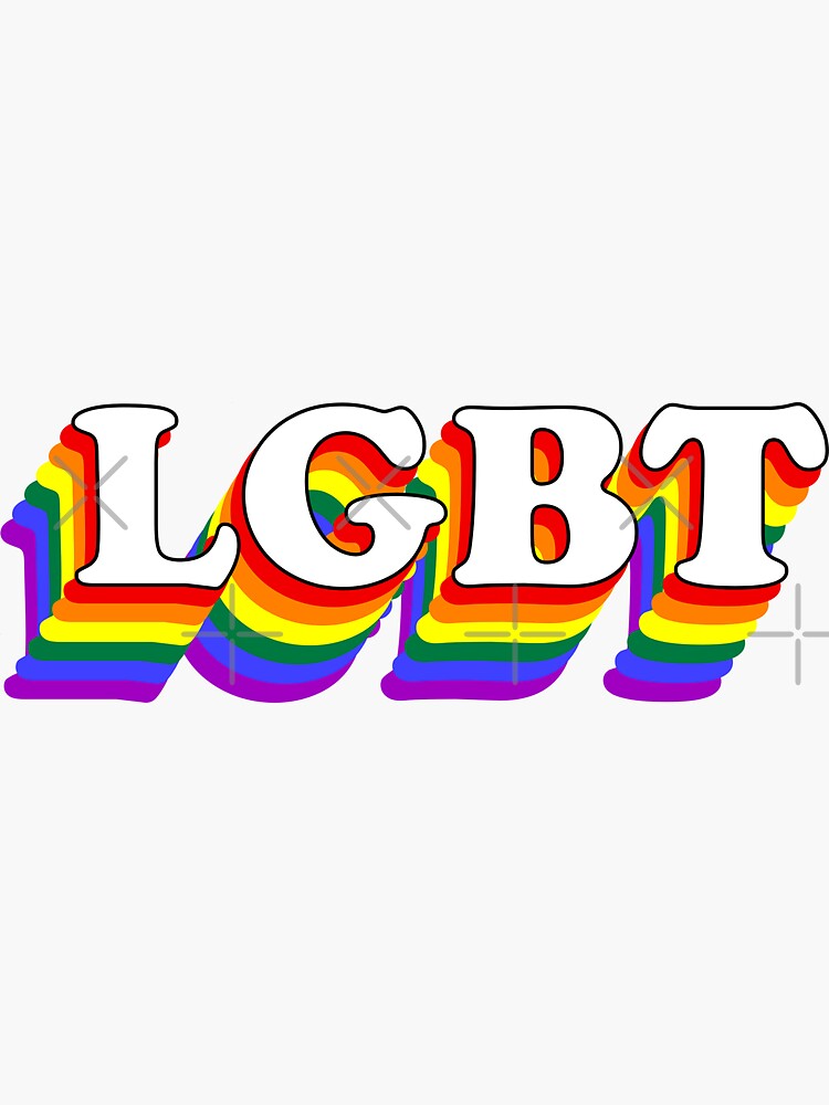 Lgbt Pride Sticker For Sale By Skr0201 Redbubble