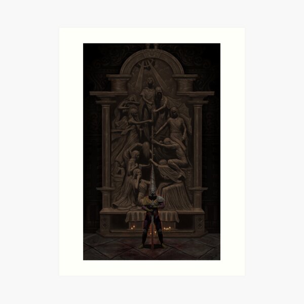 Mea Culpa Shrine Art Print