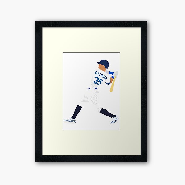 Cody Bellinger Jersey  Framed Art Print for Sale by athleteart20