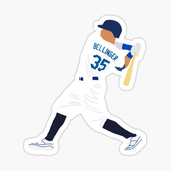 Cody Bellinger Jersey  Sticker for Sale by athleteart20