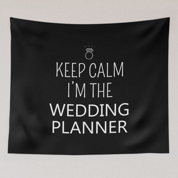 Item preview, Keep Calm I'm The Wedding Planner Gift Idea designed and sold by haselshirt.