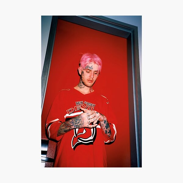 Lil Peep Hellboy full length Photographic Print