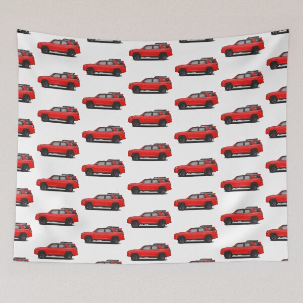 Item preview, Red Side Profile 4runner designed and sold by mrbusysocks.