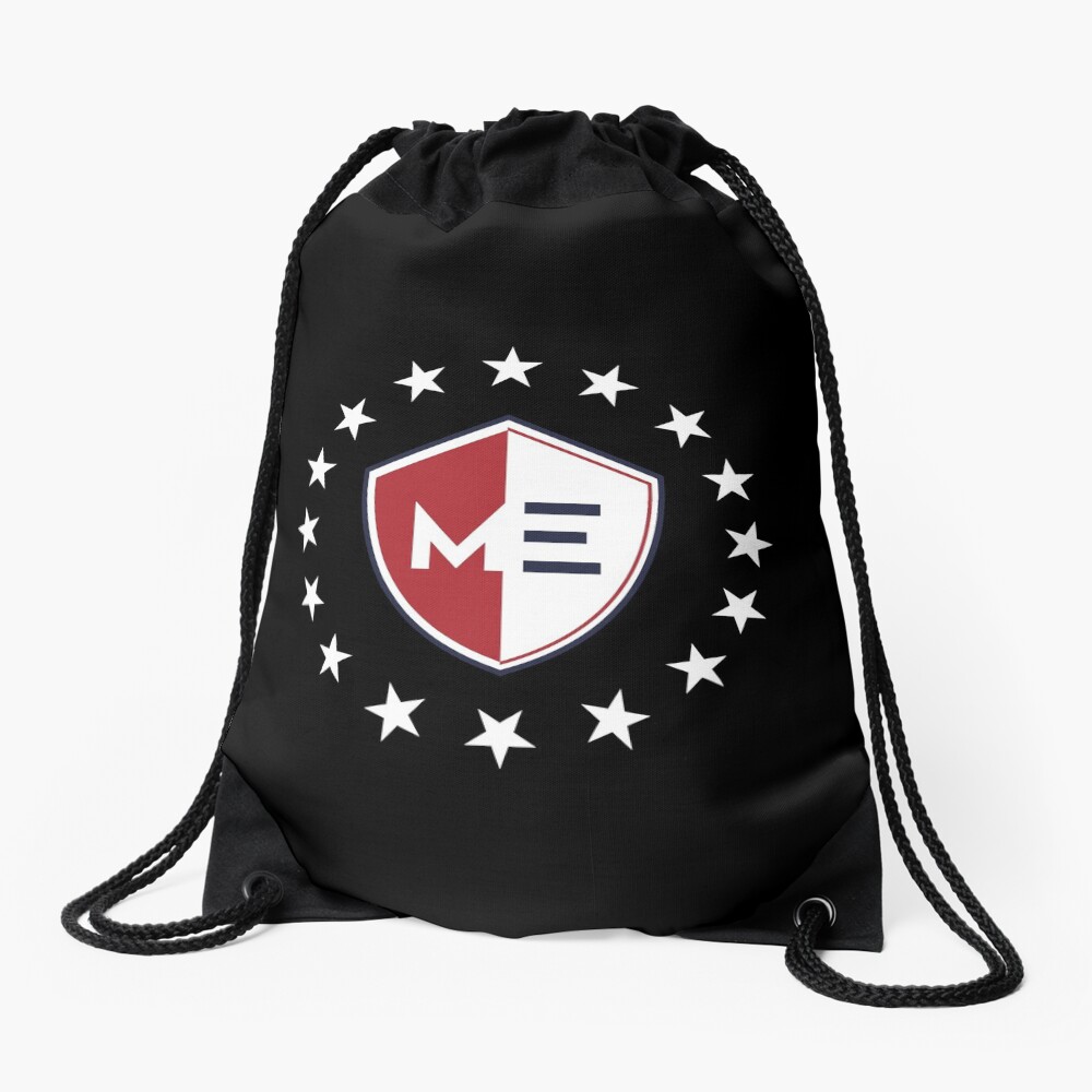 Maxx Exchange Stars Emblem Logo Insignia Badge. Drawstring Bag