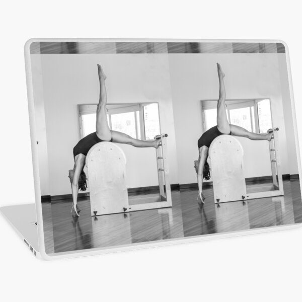 Pure Pilates with your teacher Ivana. Look great in Ibiza Laptop Skin
