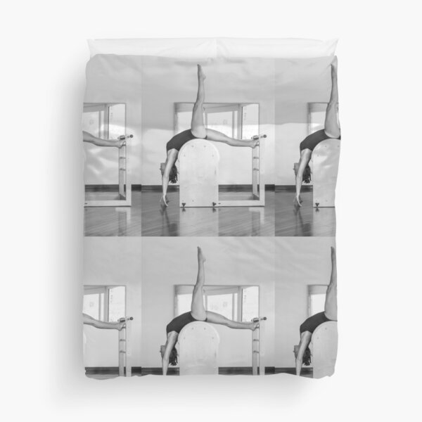 Pure Pilates with your teacher Ivana. Look great in Ibiza Duvet Cover