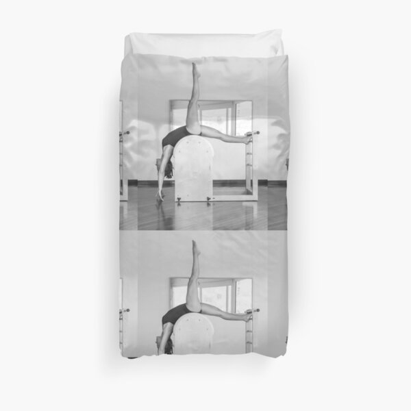 Pure Pilates with your teacher Ivana. Look great in Ibiza Duvet Cover