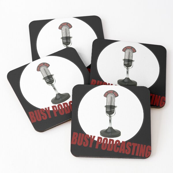 Item preview, Busy Podcasting designed and sold by babydollchic.