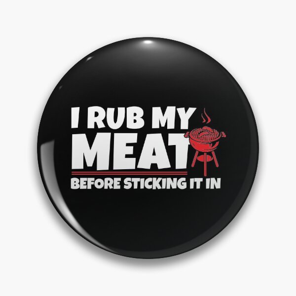 Item preview, I Rub My Meat Funny BBQ Lover designed and sold by casestees.