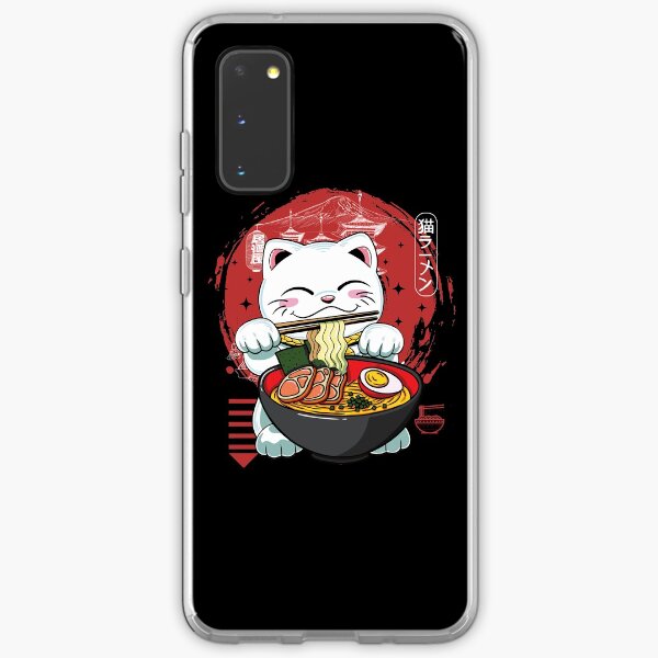 neko ramen Samsung Galaxy Soft Case