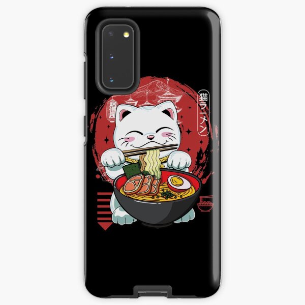 neko ramen Samsung Galaxy Tough Case