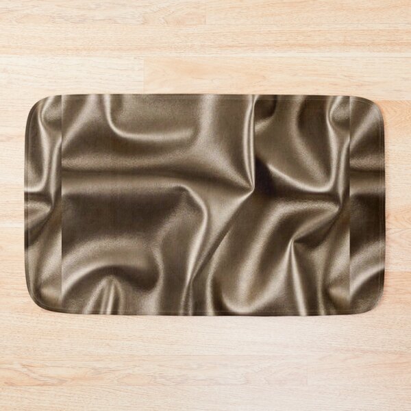 Item preview, Gold Bronze Tan Folded Leather Lamb Skin Abstract  designed and sold by NoGrayDays1.