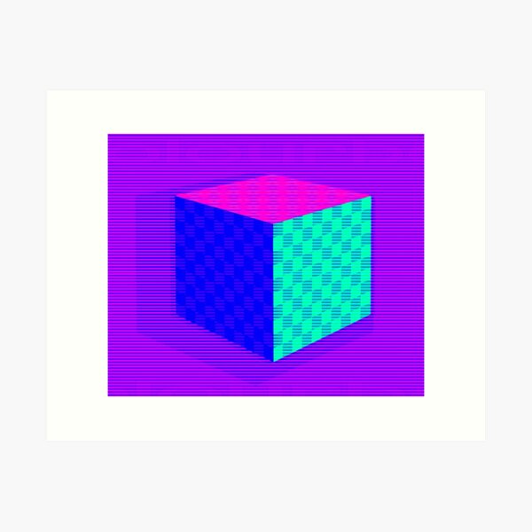 Aperçu de l'œuvre Vapor Cube créée et vendue par Saccharine Peccadillo.