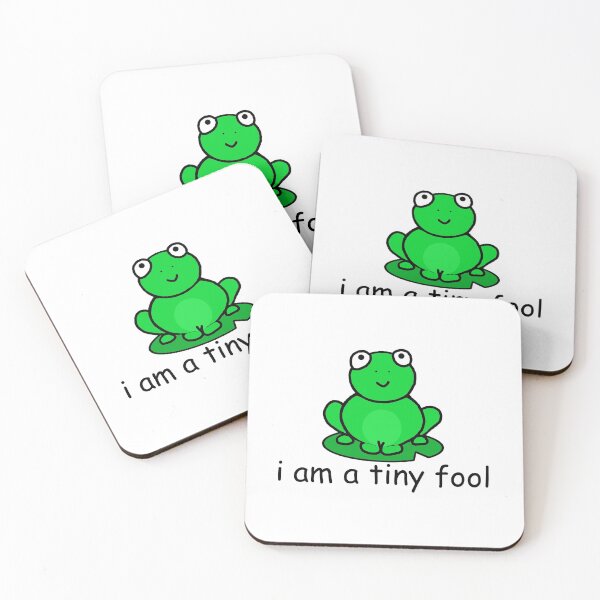 Item preview, This Frog is a Tiny Fool designed and sold by lugnasa.