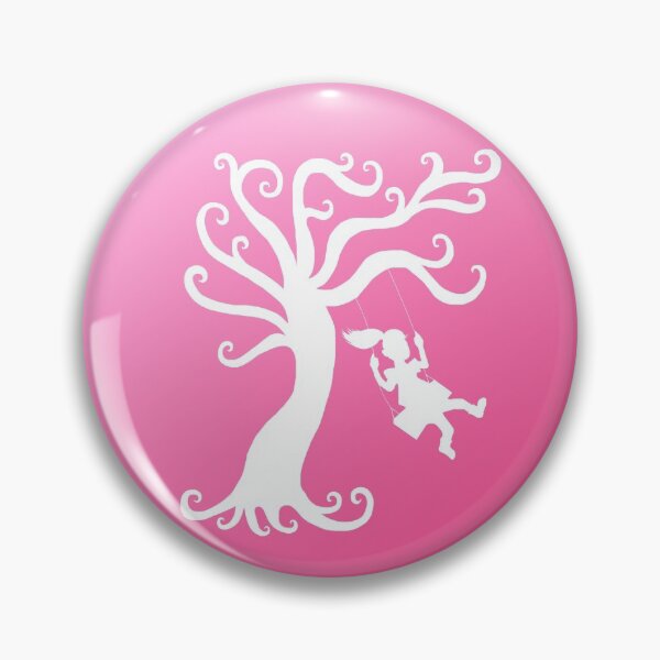 Item preview, Pink Ombre Tree Swing Silhouette  designed and sold by Deborah Camp.