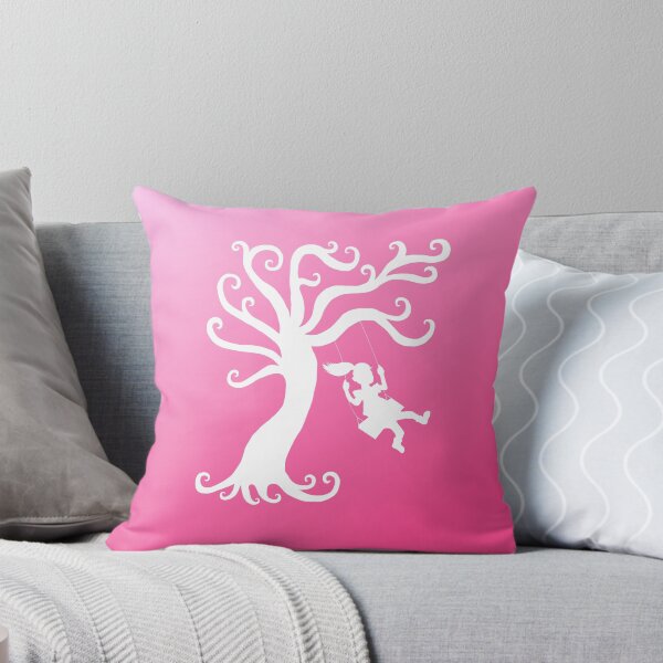 Item preview, Pink Ombre Tree Swing Silhouette  designed and sold by Deborah Camp.