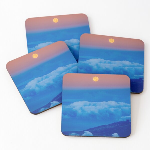 Item preview, Dreamy Blue Sunset Mountains  designed and sold by newburyboutique.