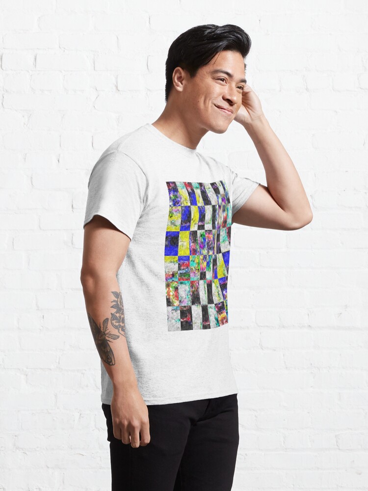 checker t shirt