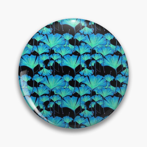 Item preview, gingko leaf black pattern  designed and sold by AnnaBaldon.