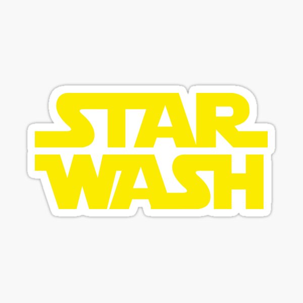 Star Wash Sticker