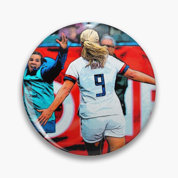 Item preview, Lindsey Horan celebrating with Tobin Heath and Kelley O'Hara designed and sold by hamiphotos.