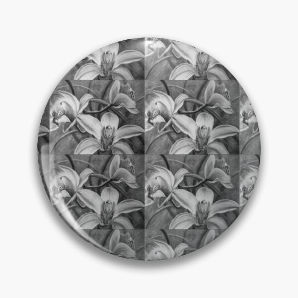 Item preview, Orchid 2 - Drawing  by Avril Thomas - Adelaide / South Australia Artist designed and sold by AvrilThomasart.