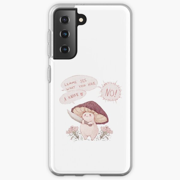 Let me see what you have little Mushroom - text Samsung Galaxy Soft Case