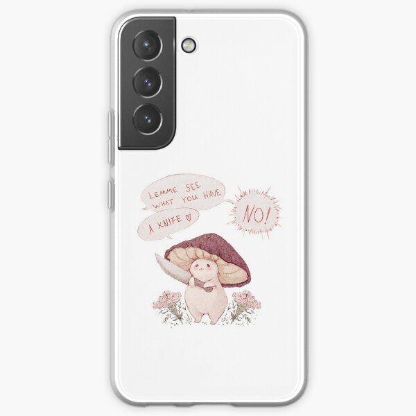 Let me see what you have little Mushroom - text  Samsung Galaxy Soft Case