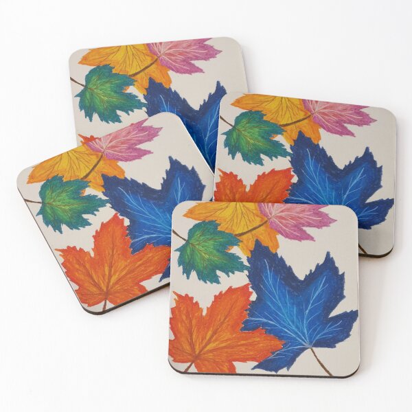 Item preview, Multicoloured Maple Leaf Design designed and sold by RafiaRiaz.