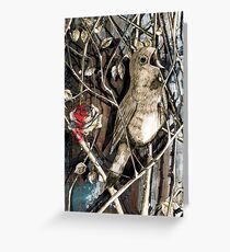 The Nightingale and the Rose Greeting Card