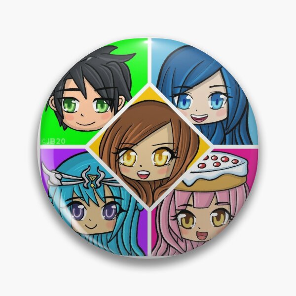 Its Funneh Minecraft Pins And Buttons Redbubble - itsfunneh roblox meep city new