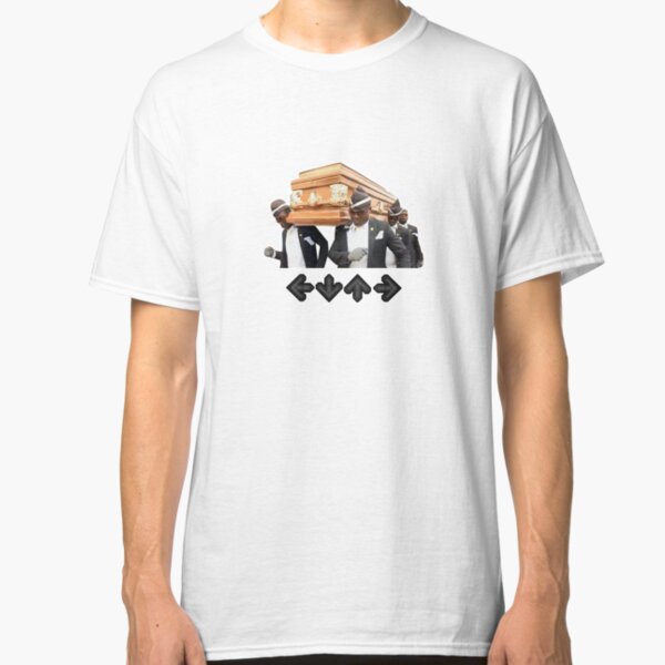 Dancing Meme T Shirts Redbubble - roblox noob coffin dance gif